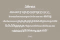 Attena Modern Serif Typeface