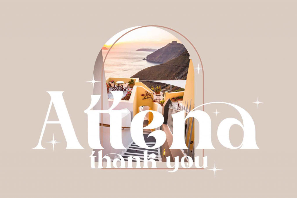 Attena Modern Serif Typeface